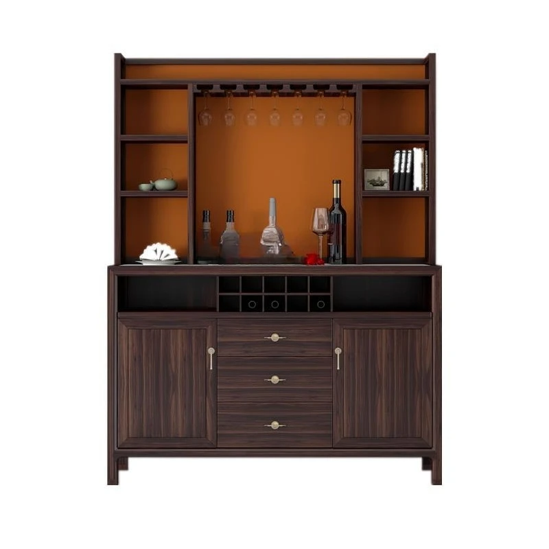 Dining side wine cabinet Solid wood double door wine cabinet Integrated dining side cabinet furniture 
Dining side wine cabinet Solid wood double door wine cabinet Integrated dining side cabinet furniture