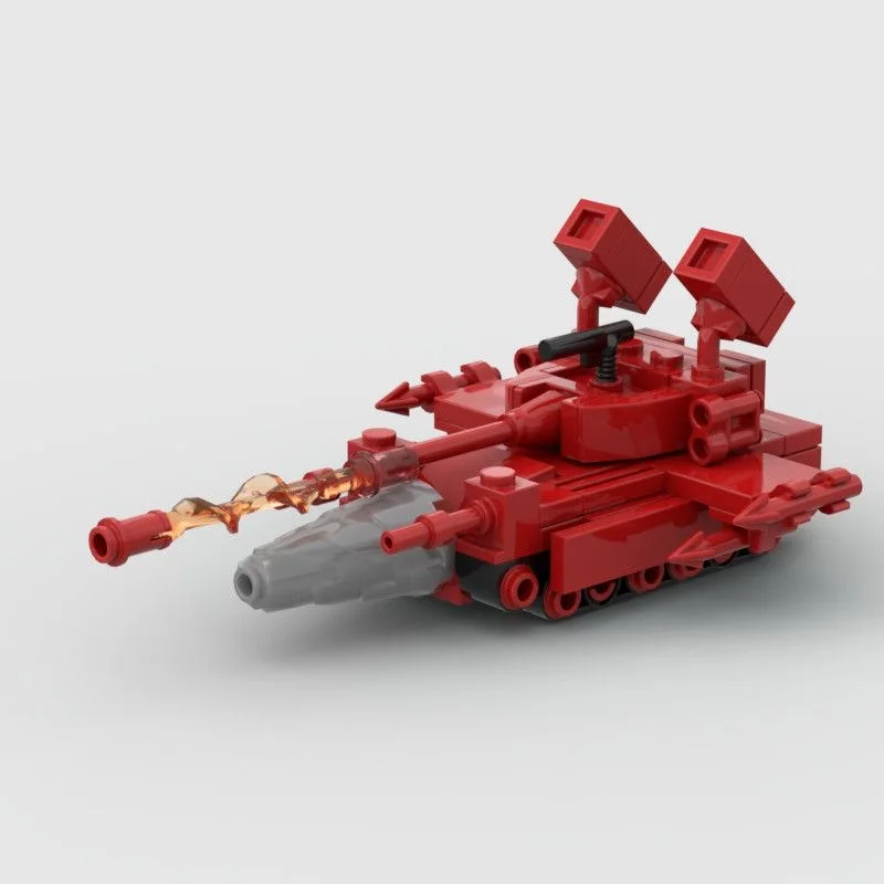 Red Wolf Tank full firepower upgraded version MOC building block model universal assembled desktop boy and girl toy gift
Red Wolf Tank full firepower upgraded version MOC building block model universal assembled desktop boy and girl toy gift
