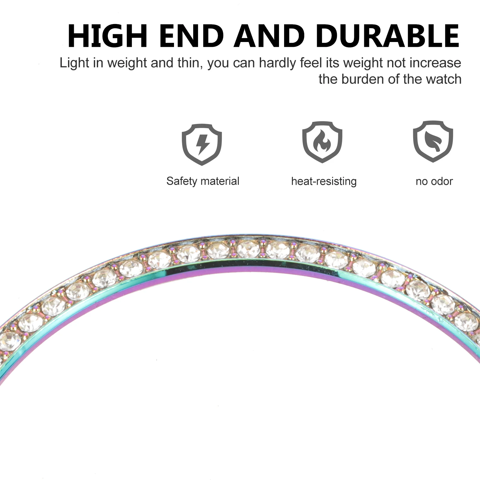 Zinc Alloy Bezel Ring 42mm Studded Zircon Watch Parts Accessories Replacement Bling Surface Sparkle Faceplate Anti Scratch Drop
Zinc Alloy Bezel Ring 42mm Studded Zircon Watch Parts Accessories Replacement Bling Surface Sparkle Faceplate Anti Scratch Drop