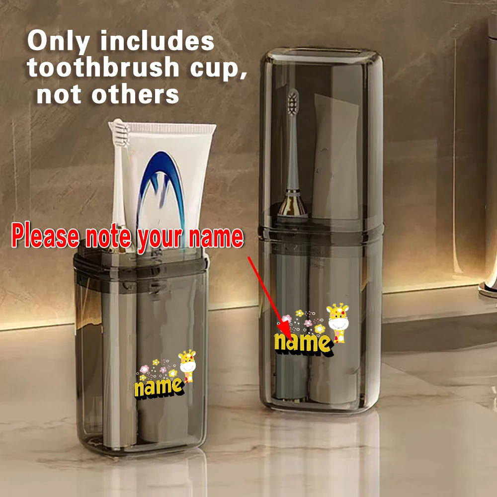 Customized Name Toothbrush Storage Box Business Essentials Detachable Mouthwash Cup Portable Shaving Kit Personalized Pattern
Customized Name Toothbrush Storage Box Business Essentials Detachable Mouthwash Cup Portable Shaving Kit Personalized Pattern