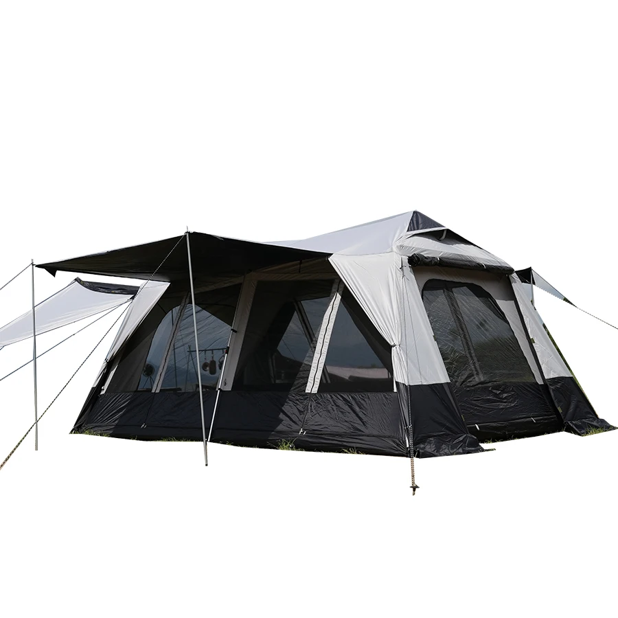 8-10 Person Big Camping Tent Waterproof 2 Bedrooms Big Size Travel Tent Outdoor Camping Tent For Family
8-10 Person Big Camping Tent Waterproof 2 Bedrooms Big Size Travel Tent Outdoor Camping Tent For Family