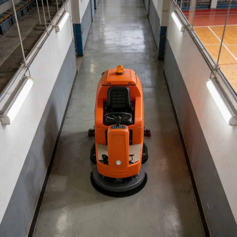 Automatic Hand Push Floor Scrubber 20 Inch Walk Behind Scrubber Dryer 55L Dual Tank for Factory Production Floor Care
Automatic Hand Push Floor Scrubber 20 Inch Walk Behind Scrubber Dryer 55L Dual Tank for Factory Production Floor Care