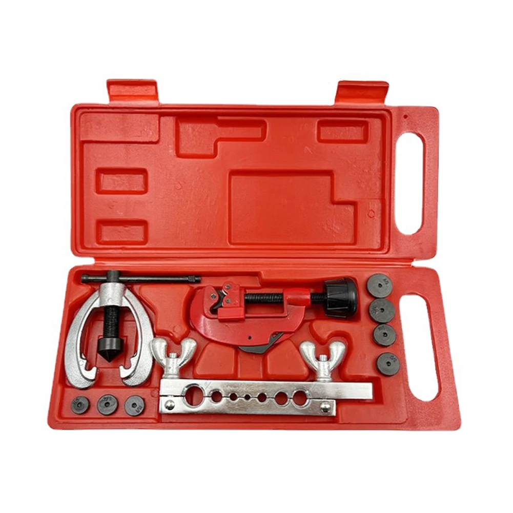 Car Double Flaring Dies Tool Set Copper Pipe Expander Air-conditioning Refrigerator Refrigeration Maintenance Tools
Car Double Flaring Dies Tool Set Copper Pipe Expander Air-conditioning Refrigerator Refrigeration Maintenance Tools
