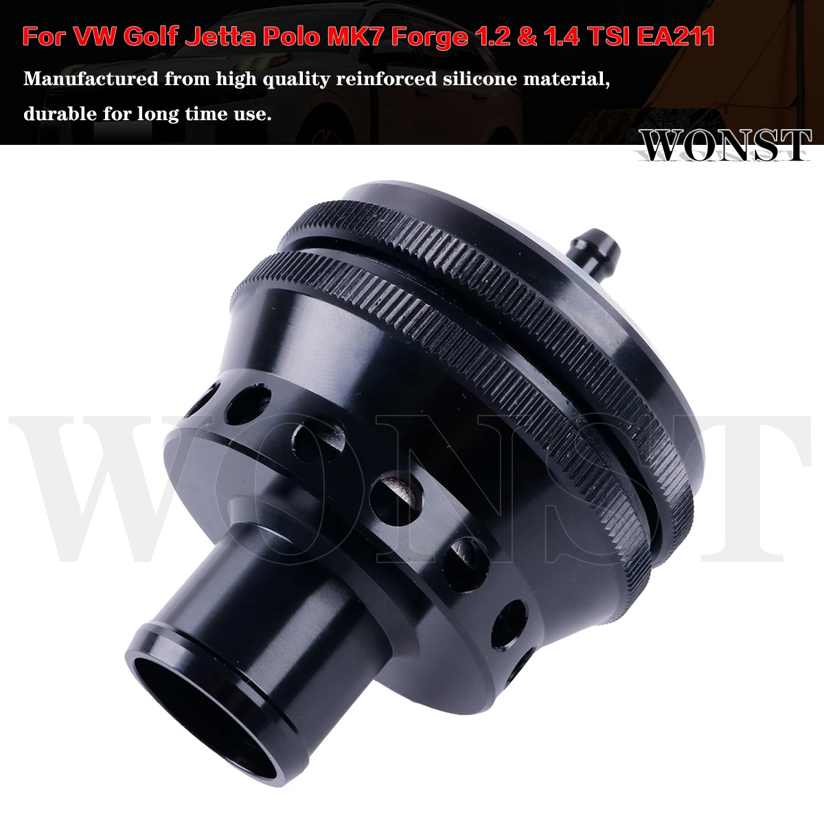 Silicone Dump Blow Off Valve BOV Kit For VW Golf Jetta Polo MK7 Forge 1.2 & 1.4 TSI EA211 With Hardware
Silicone Dump Blow Off Valve BOV Kit For VW Golf Jetta Polo MK7 Forge 1.2 & 1.4 TSI EA211 With Hardware