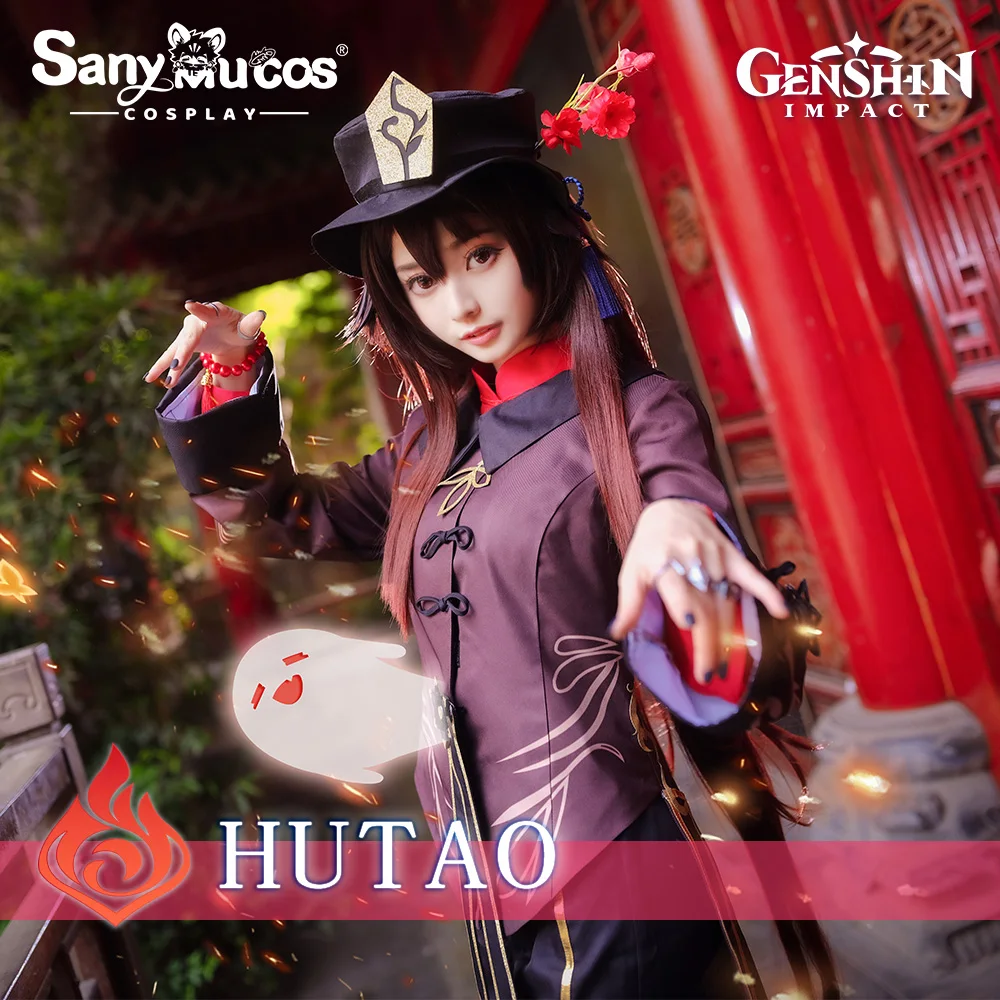 【48H To Ship】SanyMuCos Genshin Impact HuTao Cosplay Costume Fragrance In Thaw Kimono Style Liyue Hutao Wig Halloween Set
【48H To Ship】SanyMuCos Genshin Impact HuTao Cosplay Costume Fragrance In Thaw Kimono Style Liyue Hutao Wig Halloween Set