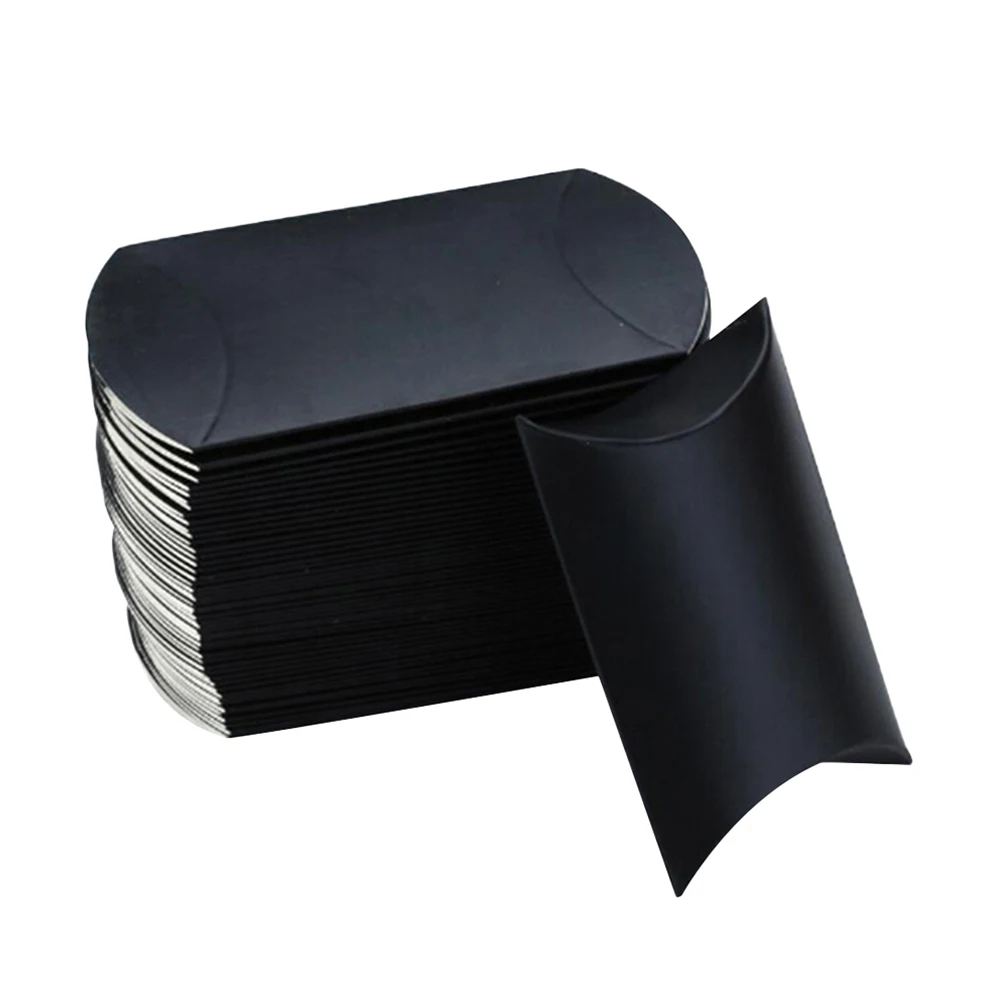 50pcs Pillow Box Kraft Paper Candy Bag Gift Container Party Favor White Cardboard Jewelry Box Christmas Birthday
50pcs Pillow Box Kraft Paper Candy Bag Gift Container Party Favor White Cardboard Jewelry Box Christmas Birthday