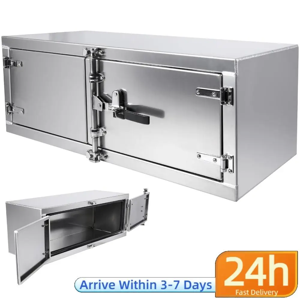 Ящик для инструментов под кузов грузовика, 18 x 18 x 60 дюймов, с замком Cam Lock, двойными распашными дверцами, алюминиевый, для пикапов, автодомов, гаражей
Ящик для инструментов под кузов грузовика, 18 x 18 x 60 дюймов, с замком Cam Lock, двойными распашными дверцами, алюминиевый, для пикапов, автодомов, гаражей