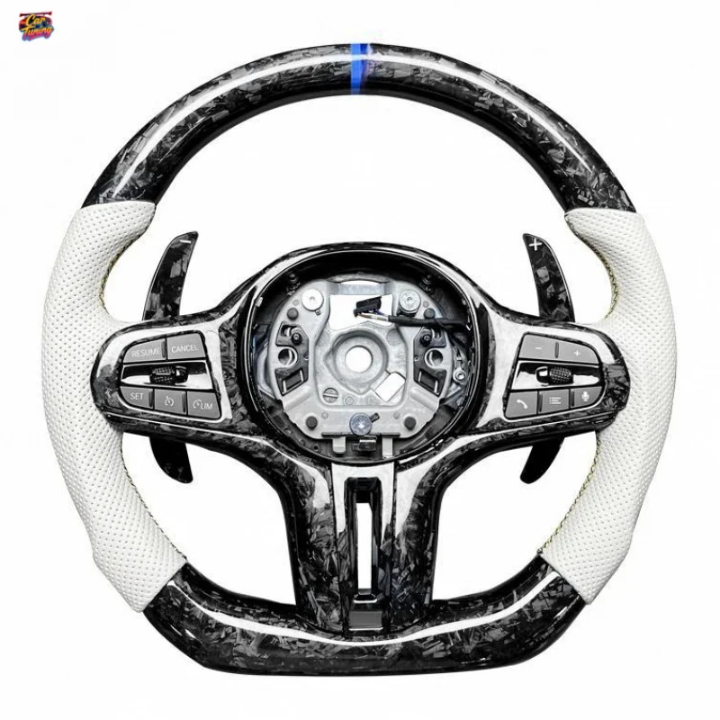 suitable for BMW 340i F11 F02 F12 G82 F06 540i F32 M4 Carbon fiber steering wheel
suitable for BMW 340i F11 F02 F12 G82 F06 540i F32 M4 Carbon fiber steering wheel