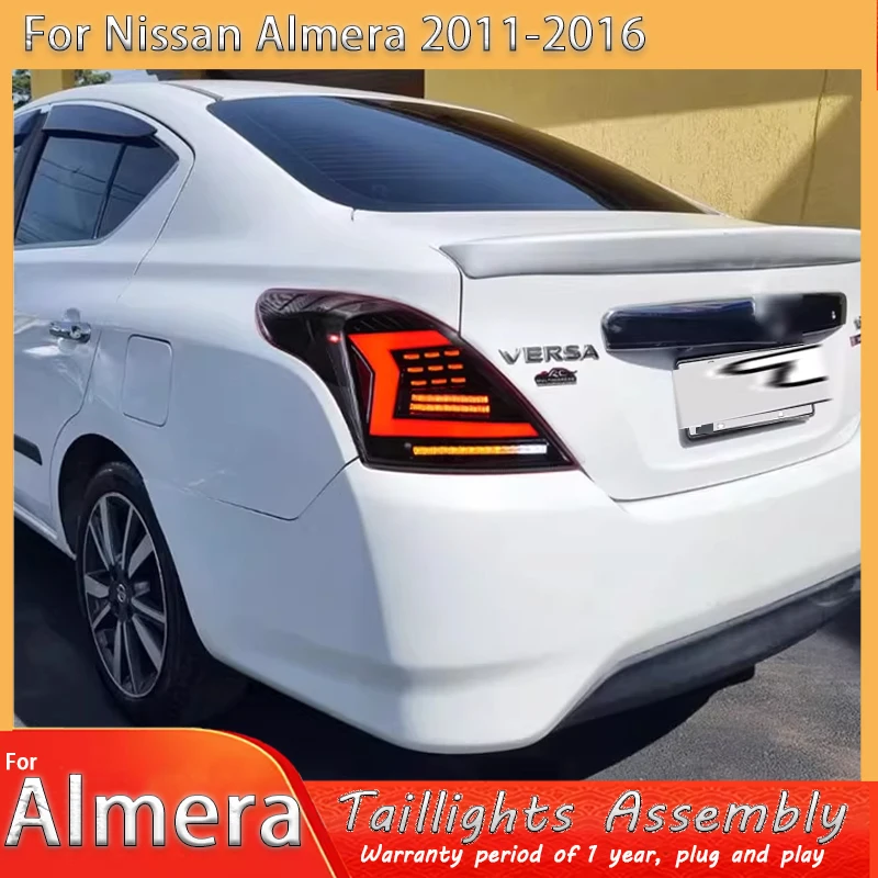 Задний фонарь для Nissan Almera 2011-2016: обновленный, модифицированный, с динамическим поворотником DRL и LED-подсветкой, автоаксессуар
Задний фонарь для Nissan Almera 2011-2016: обновленный, модифицированный, с динамическим поворотником DRL и LED-подсветкой, автоаксессуар