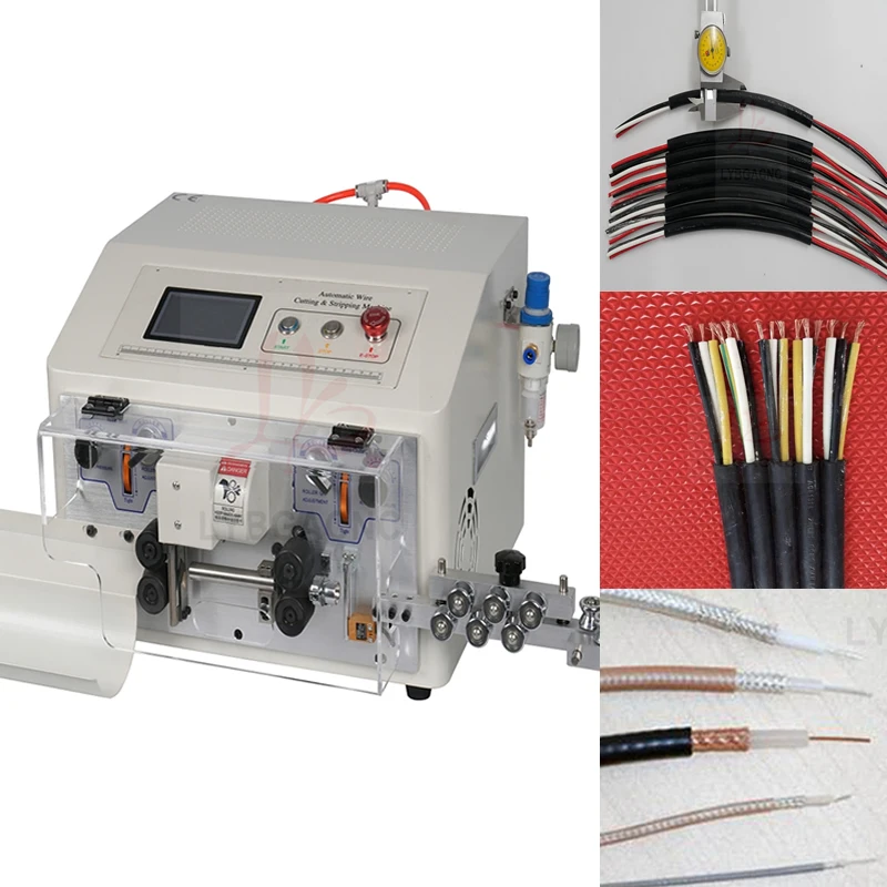 Upgraded SWT-608-HT2N HT2S Automatic Wire Strip Stripping Machine Peeling Stripping Cutting Machine 0.1-10mm2 AWG7-AWG28
Upgraded SWT-608-HT2N HT2S Automatic Wire Strip Stripping Machine Peeling Stripping Cutting Machine 0.1-10mm2 AWG7-AWG28