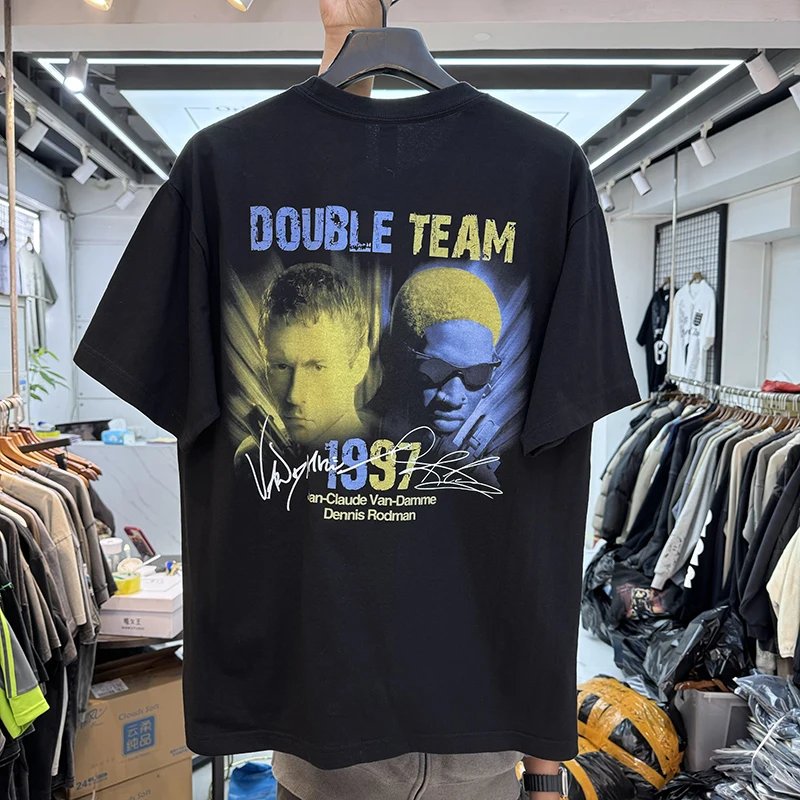 Американская ретро High Street круглая свободная повседневная футболка Ne ort Sve, мужская модная футболка в стиле хип-хоп с принтом Personali
Американская ретро High Street круглая свободная повседневная футболка Ne ort Sve, мужская модная футболка в стиле хип-хоп с принтом Personali