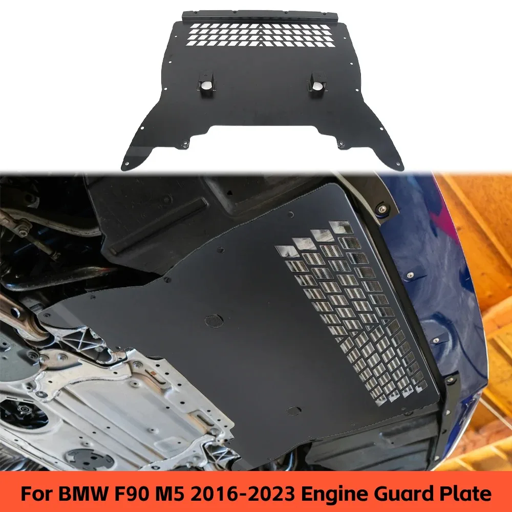For BMW F90 M5 2016-2023 Engine Oil Cooler Skid Plate, Aluminum Under Tray Lower Guard Shield Panel, S63 4.4L Protection
For BMW F90 M5 2016-2023 Engine Oil Cooler Skid Plate, Aluminum Under Tray Lower Guard Shield Panel, S63 4.4L Protection