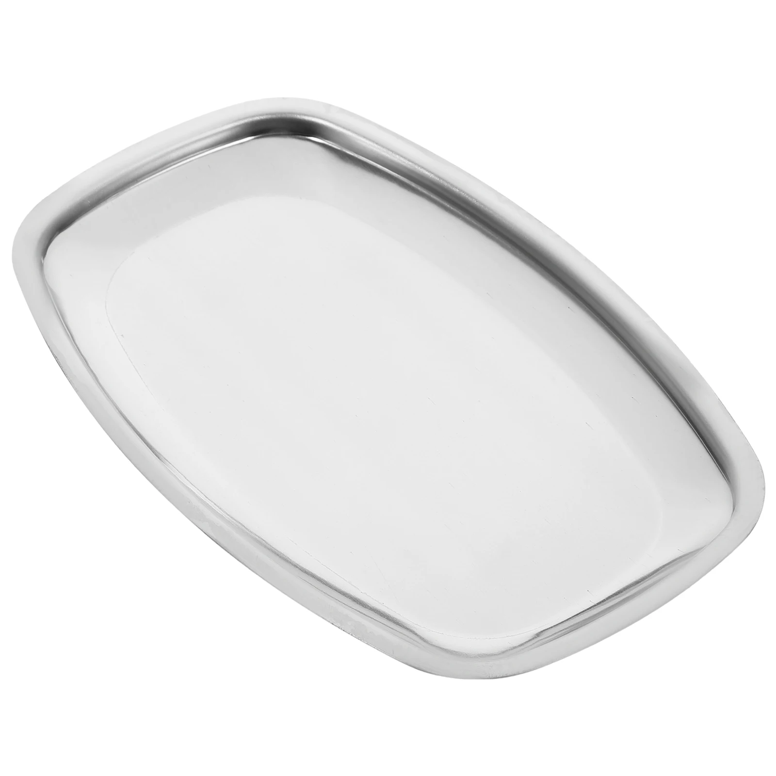 Stainless Steel Tray Rectangular Food Holder Small Size Portable Serving Snack Fruit Storage Household Use
Stainless Steel Tray Rectangular Food Holder Small Size Portable Serving Snack Fruit Storage Household Use