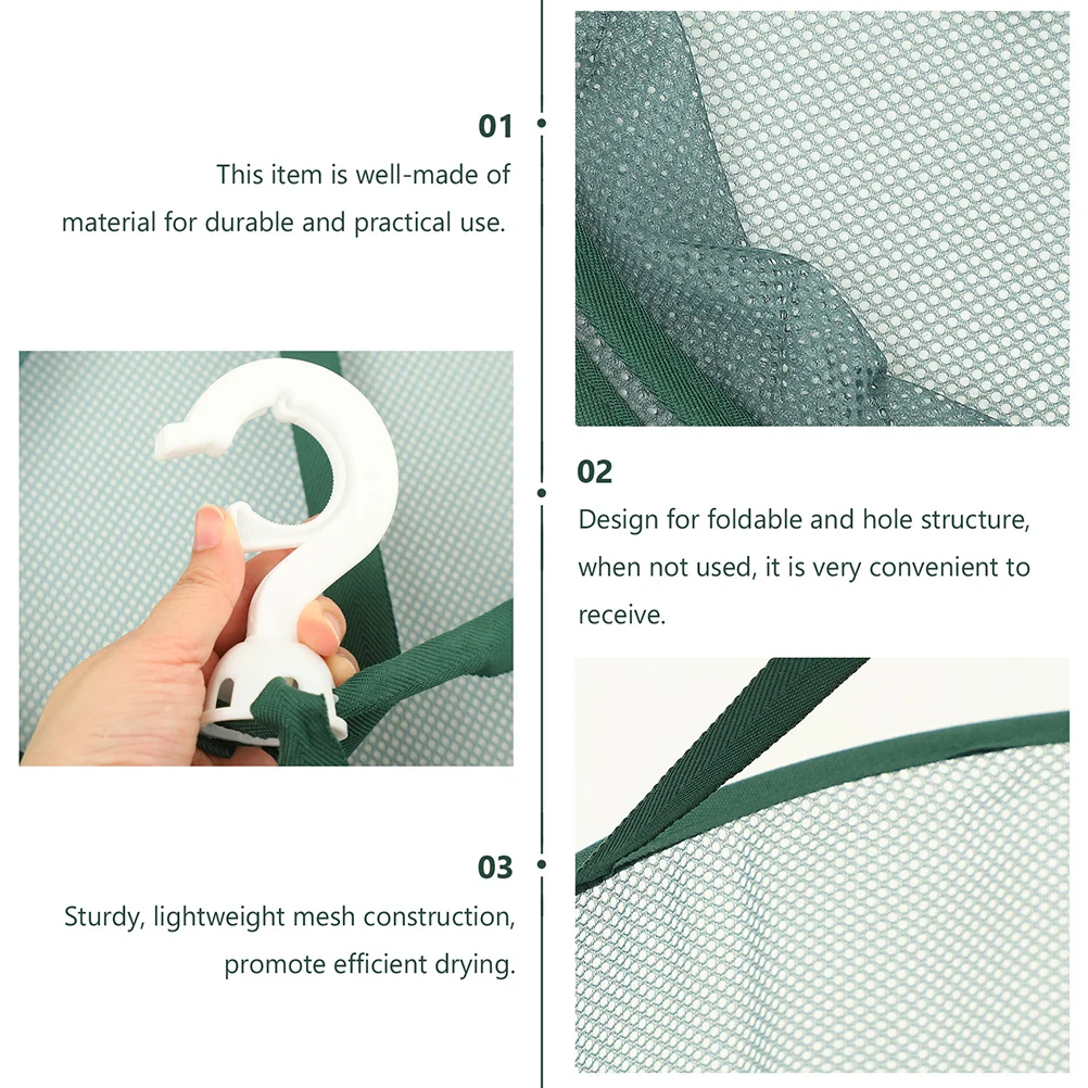 2Pcs Hanging Mesh Dryer Flat Single-Layer Foldable Clothes Drying Rack Breathable Sweater Socks Drying Rack Household Outdoor
2Pcs Hanging Mesh Dryer Flat Single-Layer Foldable Clothes Drying Rack Breathable Sweater Socks Drying Rack Household Outdoor