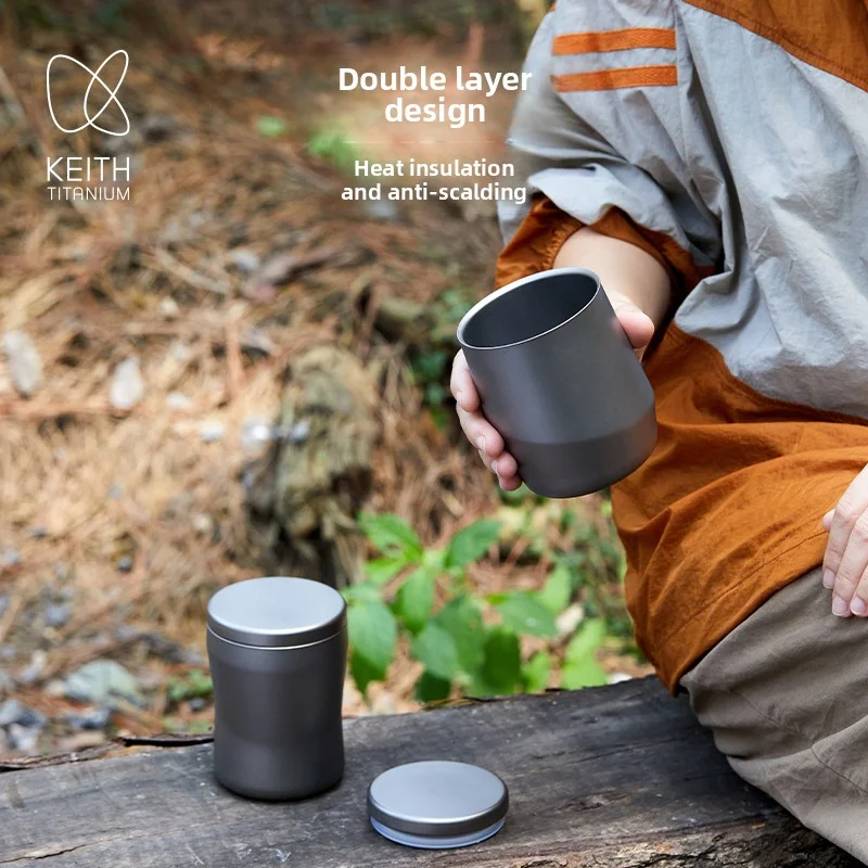 KEITH Double Wall Titanium Couple Mugs, Insulated Anti-Scald Coffee Cups with Lids, 200ml & 220ml Pair for Home & Gifting
KEITH Double Wall Titanium Couple Mugs, Insulated Anti-Scald Coffee Cups with Lids, 200ml & 220ml Pair for Home & Gifting
