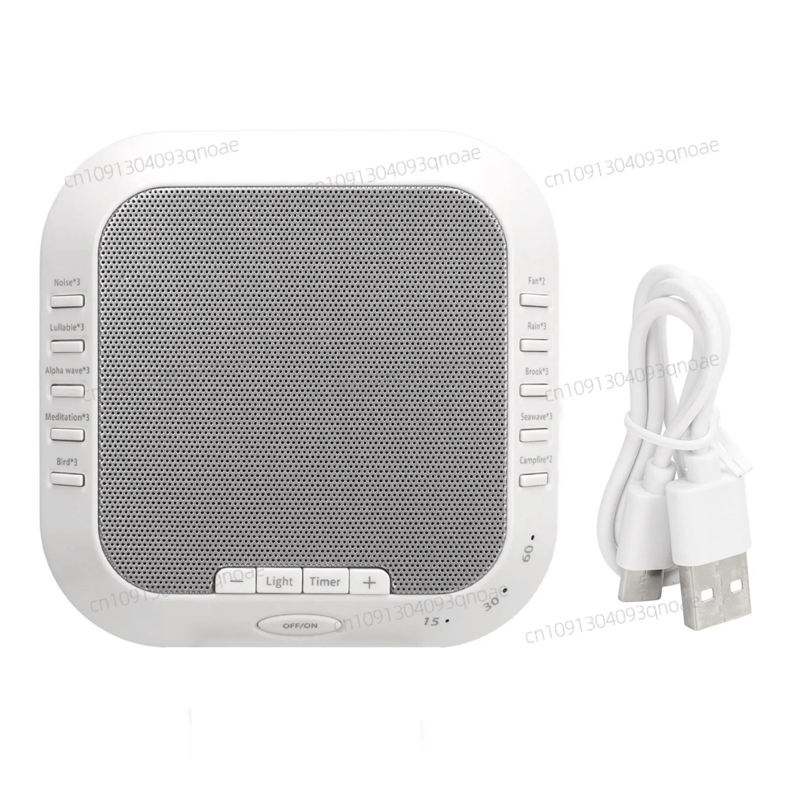 Noise Sound Machine with Night Light 28 Soothing Sounds with Volume Control Noise Reduction Portable for Baby Adults ABS
Noise Sound Machine with Night Light 28 Soothing Sounds with Volume Control Noise Reduction Portable for Baby Adults ABS
