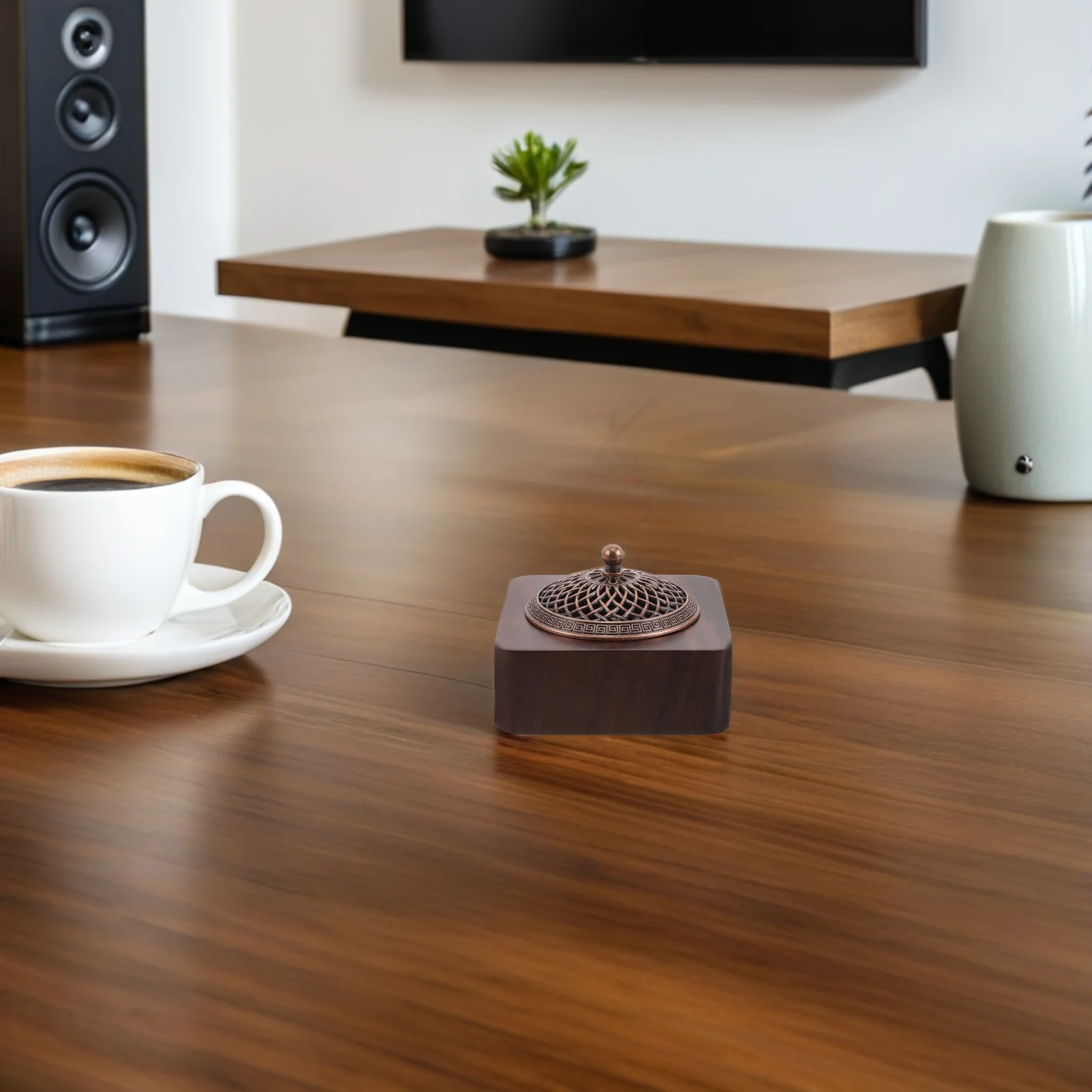 1 Set Wooden Incense Burner Copper Censer Bowl For Aromatherapy Smudging Retro Cone Holder Unique Home Decor Ornament
1 Set Wooden Incense Burner Copper Censer Bowl For Aromatherapy Smudging Retro Cone Holder Unique Home Decor Ornament