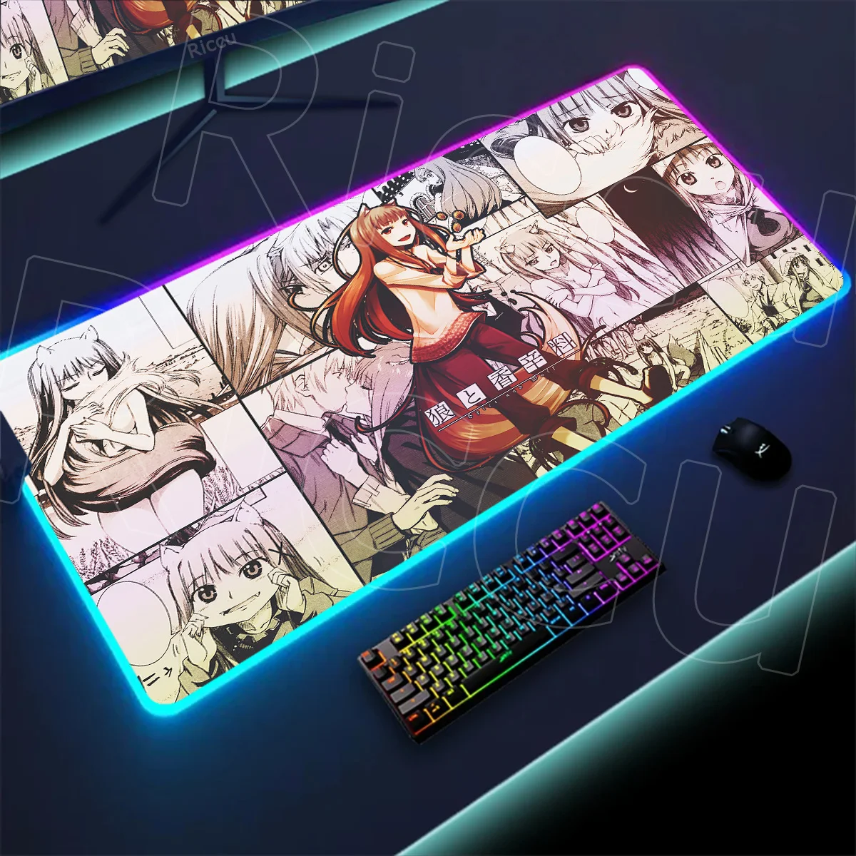 Spice and Wolf Mouse Pad Anime Girls Large Non-slip Rubber RGB Mousepad XXL Laptop PC Gaming Keyboard Computer Table Desk Mat HD
Spice and Wolf Mouse Pad Anime Girls Large Non-slip Rubber RGB Mousepad XXL Laptop PC Gaming Keyboard Computer Table Desk Mat HD