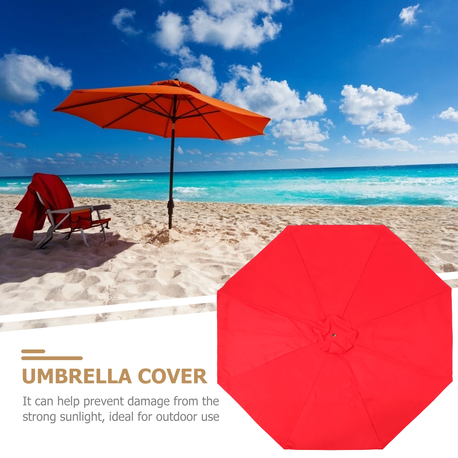 Replacement Patio Umbrella Canopy Weather-Resistant Rainproof Fabric for Outdoor Garden Use Patio Umbrella Replacement Parts
Replacement Patio Umbrella Canopy Weather-Resistant Rainproof Fabric for Outdoor Garden Use Patio Umbrella Replacement Parts