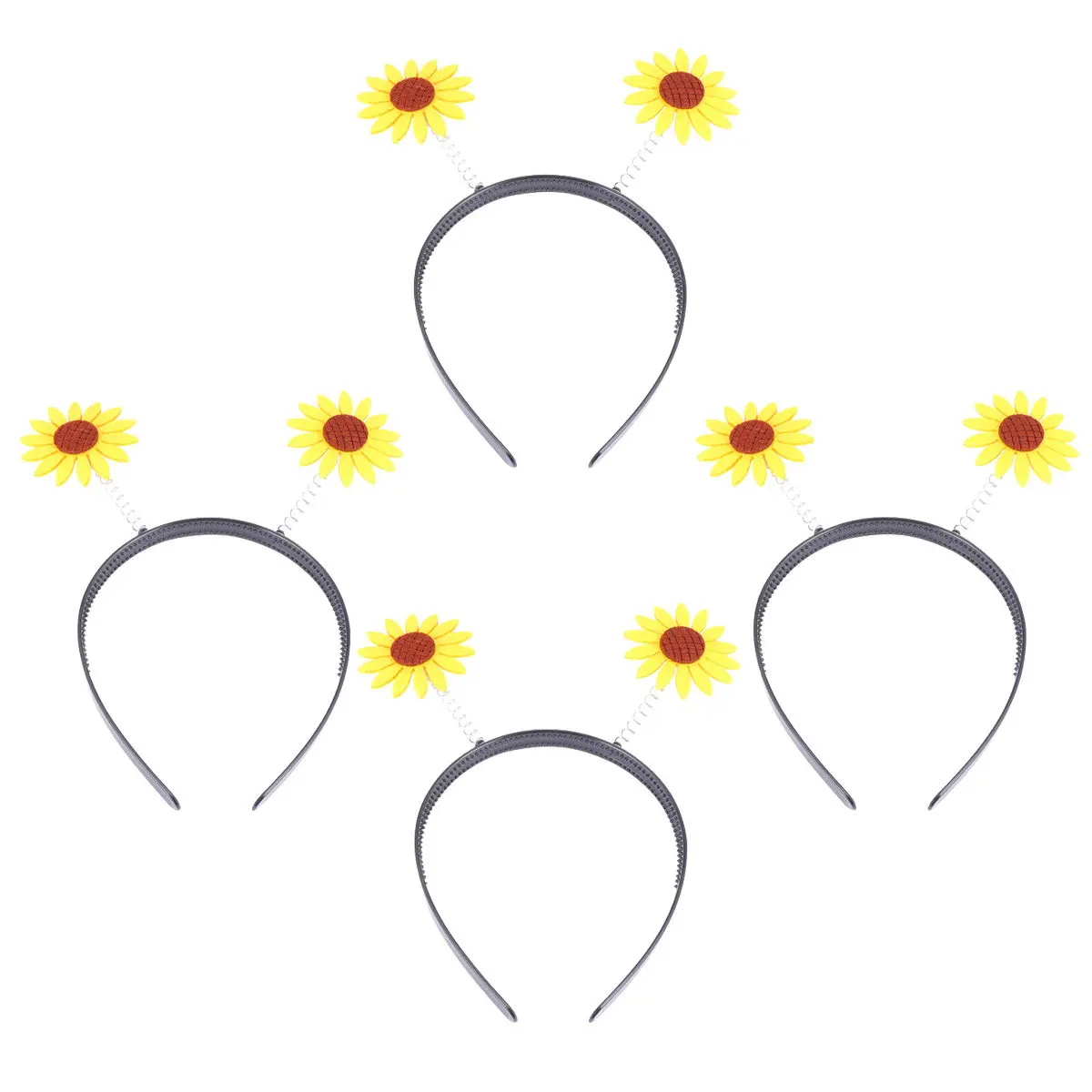 4Pcs Sunflower Head Hoops Creative Simulation Design Non-Slip Soft Hairbands Party Birthday Holiday Christmas Halloween Fancy
4Pcs Sunflower Head Hoops Creative Simulation Design Non-Slip Soft Hairbands Party Birthday Holiday Christmas Halloween Fancy