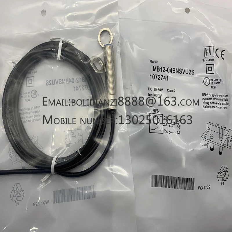 IMB08-04NPSVU2S IMB12-04BNSVU2S IMB12-04BPSVU2S IMB12-04BPSVCOK IMB08-04NNSVU2S Brand new original proximity switch sensor
IMB08-04NPSVU2S IMB12-04BNSVU2S IMB12-04BPSVU2S IMB12-04BPSVCOK IMB08-04NNSVU2S Brand new original proximity switch sensor