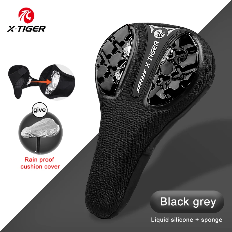 X-TIGER Bike Saddle Cover 3D Silicone Sponge Bicycle Seat Cushion Breathable Soft Thickened MTB Bike Seat Cycling Accessories
X-TIGER Bike Saddle Cover 3D Silicone Sponge Bicycle Seat Cushion Breathable Soft Thickened MTB Bike Seat Cycling Accessories