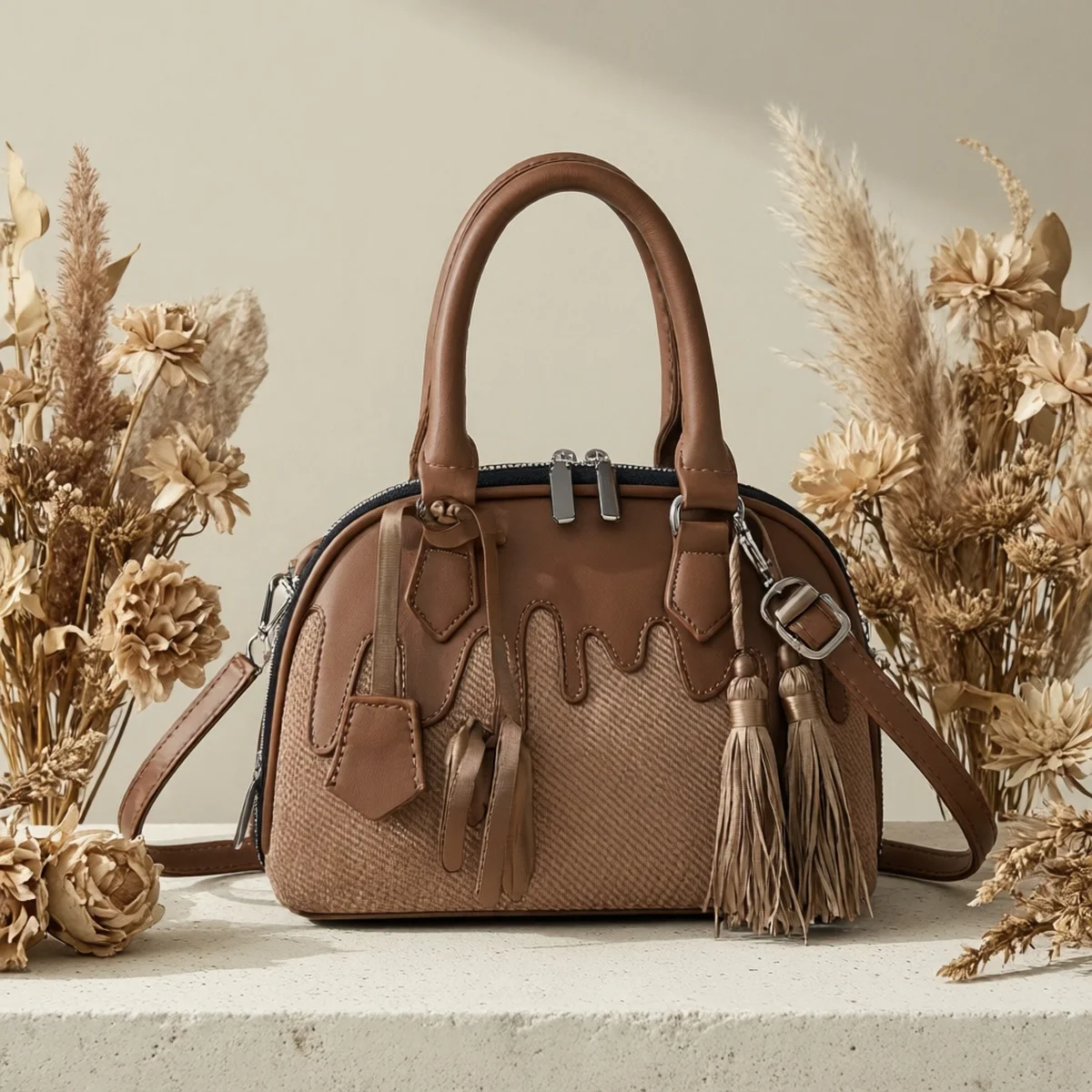 Ladies Elegant PU Leather Handbag Commuter Tote Bag Casual Simple Style Detachable Shoulder Strap Large Capacity Handbag
Ladies Elegant PU Leather Handbag Commuter Tote Bag Casual Simple Style Detachable Shoulder Strap Large Capacity Handbag