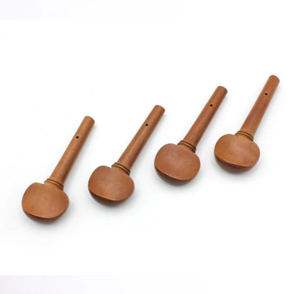 4 Pcs Violin Tuners Replacement Pegs Turning End Pin Accessories and Tailpieces Bamboo Jujube Wooden Axes for Sale
4 Pcs Violin Tuners Replacement Pegs Turning End Pin Accessories and Tailpieces Bamboo Jujube Wooden Axes for Sale