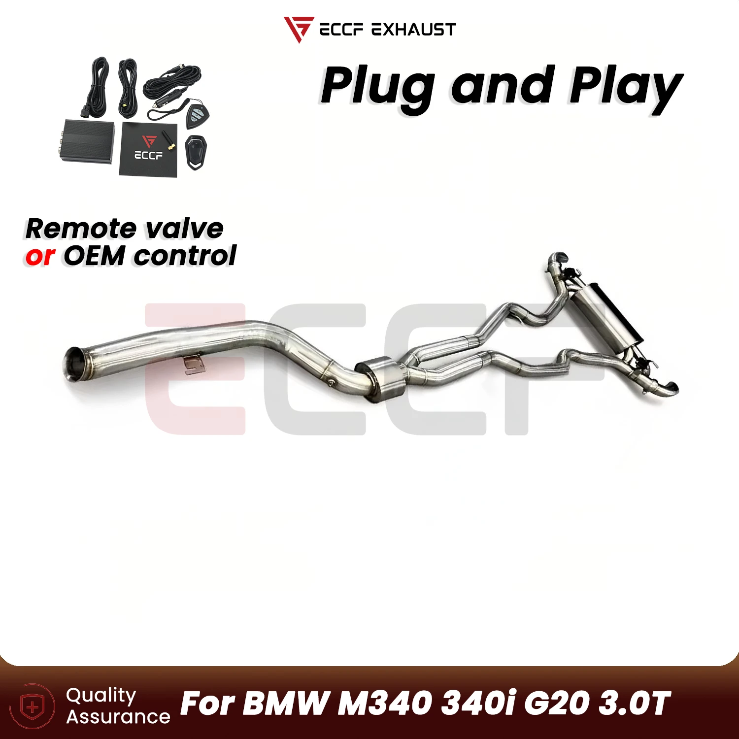 Aggressive Exhaust Sound T304 Stainless Steel Catback Exhaust FOR BMW M340 340i G20 3.0T Plug and Play Performance Upgrade
Aggressive Exhaust Sound T304 Stainless Steel Catback Exhaust FOR BMW M340 340i G20 3.0T Plug and Play Performance Upgrade