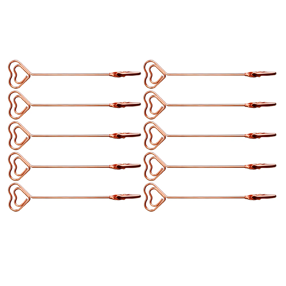 10PCS Memo Holder Paper Clips Photo Holders Wedding Supplies Desktop Reusable Double End Sturdy Card Holderlasting Use for Party
10PCS Memo Holder Paper Clips Photo Holders Wedding Supplies Desktop Reusable Double End Sturdy Card Holderlasting Use for Party