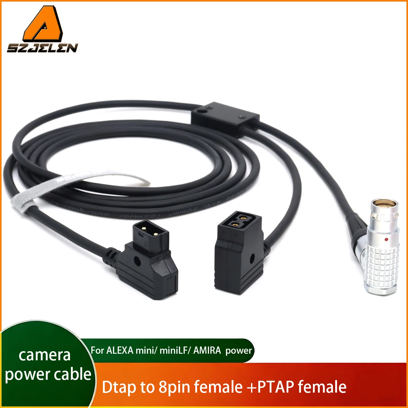 Dtap to 8pin female +DTAP female for ARRI ALEXA mini LF/ AMIRA camera power cable and PTAP DTAP female power out cable
Dtap to 8pin female +DTAP female for ARRI ALEXA mini LF/ AMIRA camera power cable and PTAP DTAP female power out cable