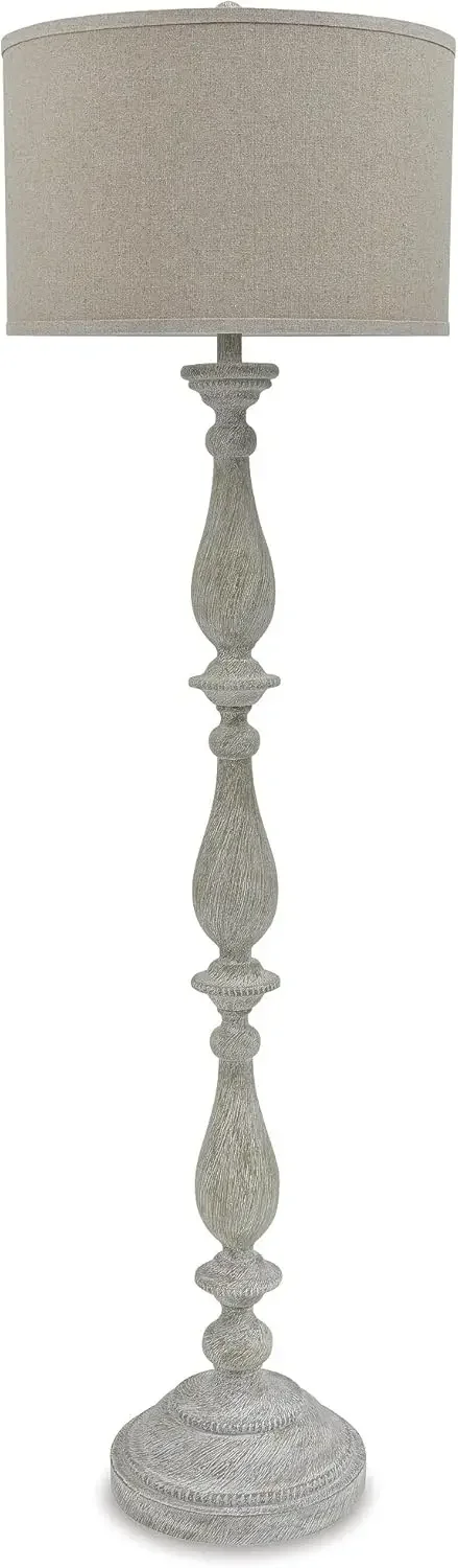 Дизайнерский напольный светильник Signature Design by Ashley Bernadate Cottage Candlestick Design, с 3-позиционным выключателем, из литой смолы и тканевым абажуром, 1 шт.
Дизайнерский напольный светильник Signature Design by Ashley Bernadate Cottage Candlestick Design, с 3-позиционным выключателем, из литой смолы и тканевым абажуром, 1 шт.