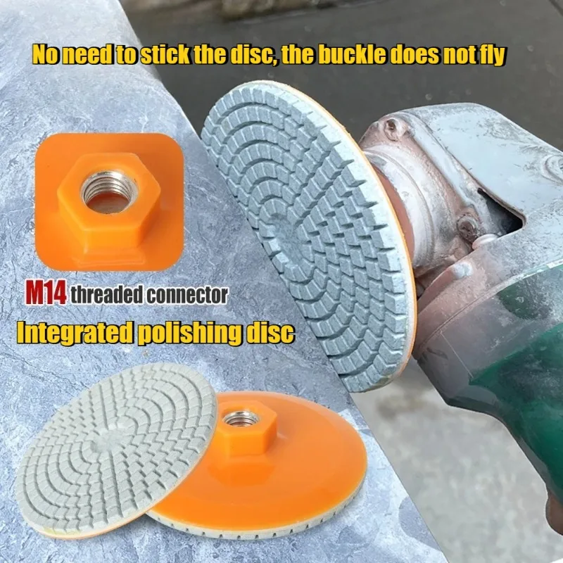 Диск для полировки краев мелкой керамической плитки Угловая шлифовальная машина M14 для сухой полировки, мрамора, гранита, снятия фаски и шлифования кромок
Диск для полировки краев мелкой керамической плитки Угловая шлифовальная машина M14 для сухой полировки, мрамора, гранита, снятия фаски и шлифования кромок