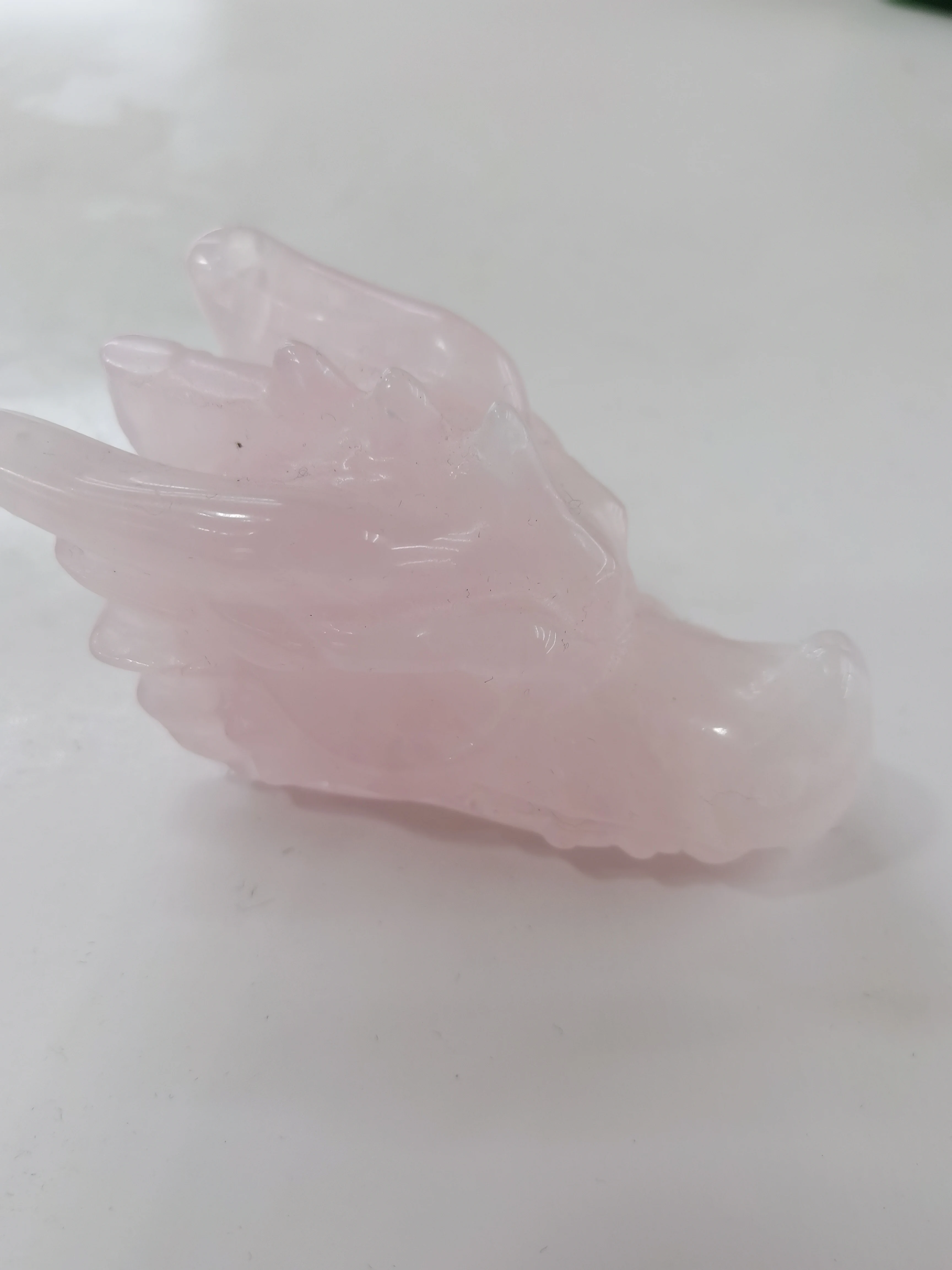 8.5cmNatural Rock Crystal Quartz Dragon Head Skull Statue Handmade Carved Animal Figurine Healing Crystal Crafts Home Room Decor
8.5cmNatural Rock Crystal Quartz Dragon Head Skull Statue Handmade Carved Animal Figurine Healing Crystal Crafts Home Room Decor