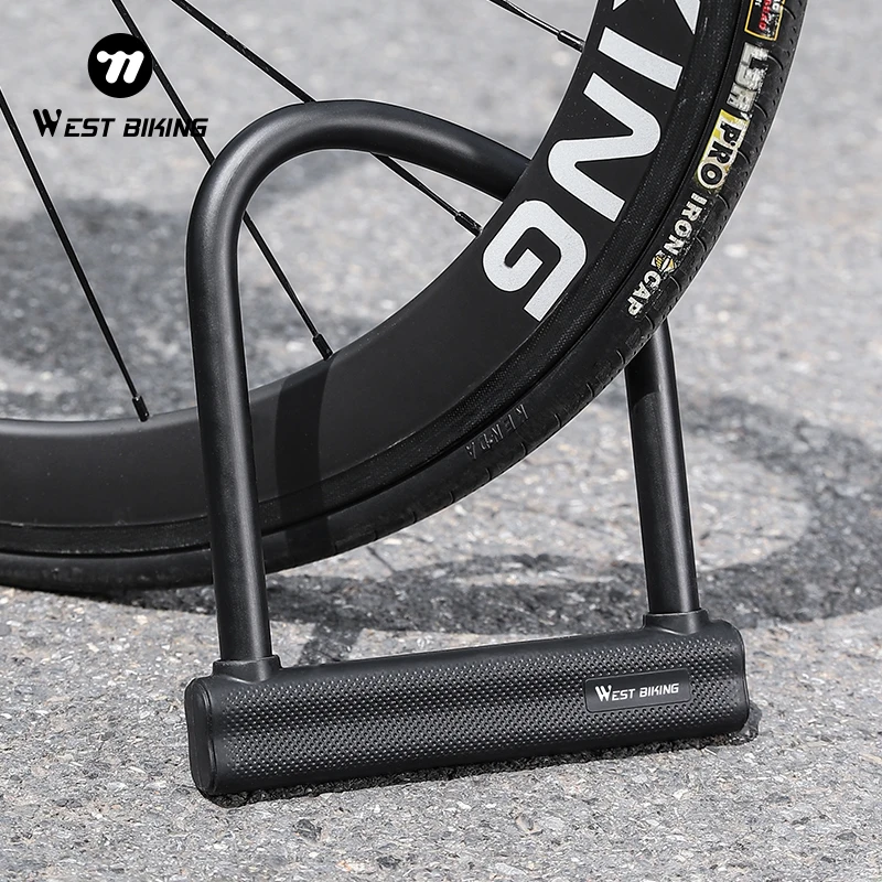 WEST BIKING Bicycle Lock Sturdy Durable Thickened Lock Body Anti-Theft U-Lock with Silicone Waterproof Shell Cyclying Accessorie
WEST BIKING Bicycle Lock Sturdy Durable Thickened Lock Body Anti-Theft U-Lock with Silicone Waterproof Shell Cyclying Accessorie