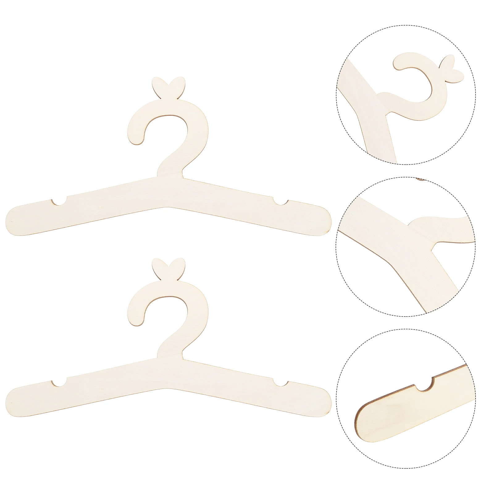 2pcs Wooden s Clothes Dress Holders Compact Closet Organizing Hanger Smooth Surface Home Decor Props Mini Clothes
2pcs Wooden s Clothes Dress Holders Compact Closet Organizing Hanger Smooth Surface Home Decor Props Mini Clothes