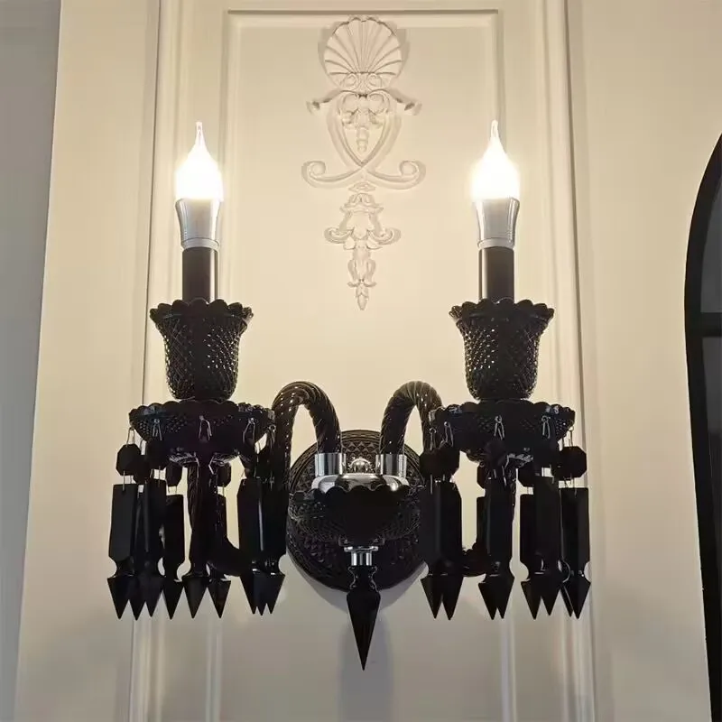 Crystal Wall Lamp Modern Decora Sconce 1/2/3L Gold Chrome Crystal Wall Light Bedroom Bedside Wall Aisle KTV Candle Wall Sconces
Crystal Wall Lamp Modern Decora Sconce 1/2/3L Gold Chrome Crystal Wall Light Bedroom Bedside Wall Aisle KTV Candle Wall Sconces