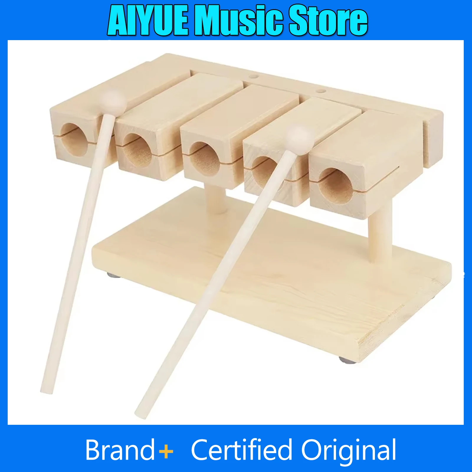 IRIN Orff Clappers Wooden Fish Natural Wooden 5 Sound Clapper Early Musical Education Children Gift Percussion Instrument
IRIN Orff Clappers Wooden Fish Natural Wooden 5 Sound Clapper Early Musical Education Children Gift Percussion Instrument