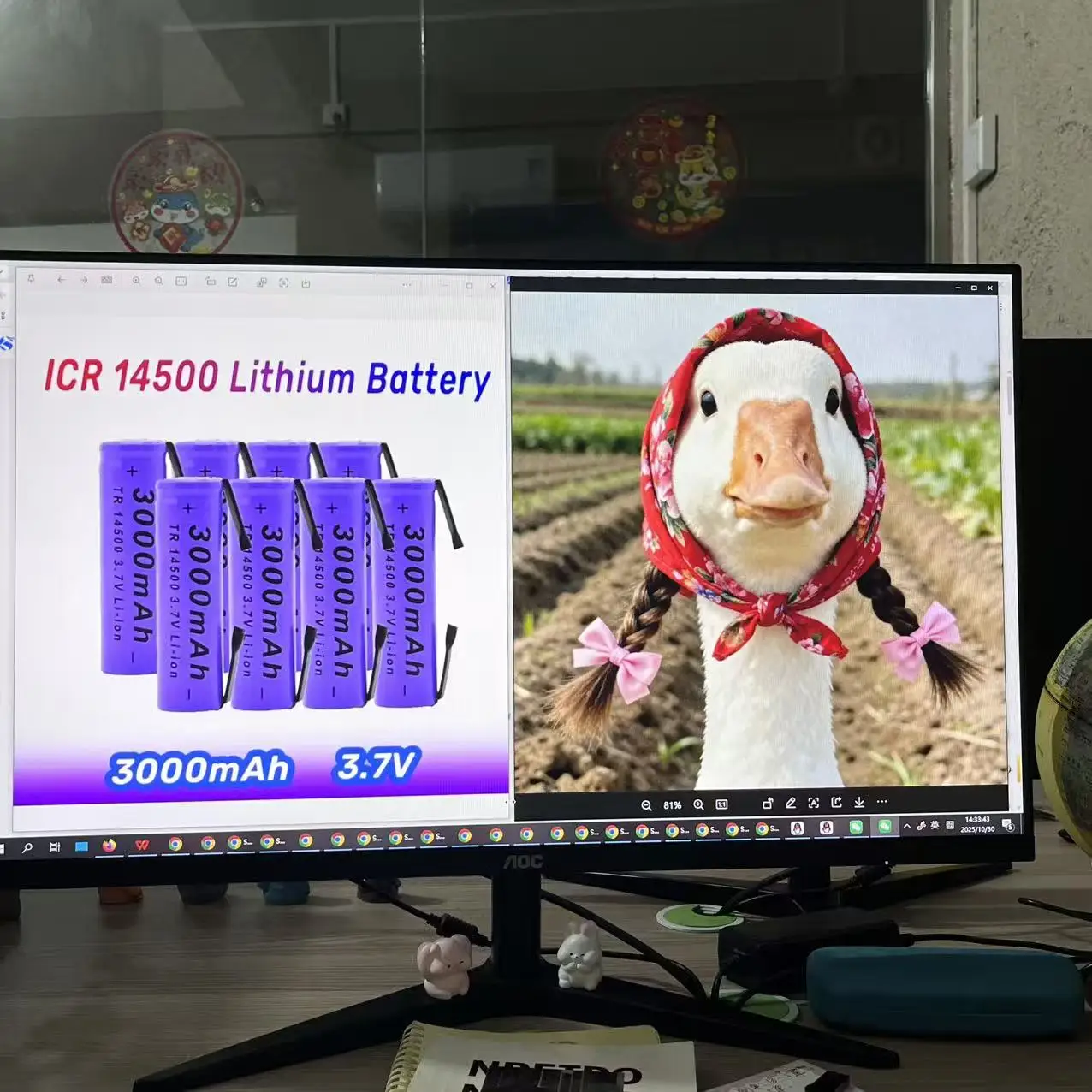 Newly Upgraded 3.7V 3Ah ICR 14500 Lithium Battery Rechargeable Batteries Welding Nickel Sheet Batteries For LED Flashlight Torch
Newly Upgraded 3.7V 3Ah ICR 14500 Lithium Battery Rechargeable Batteries Welding Nickel Sheet Batteries For LED Flashlight Torch