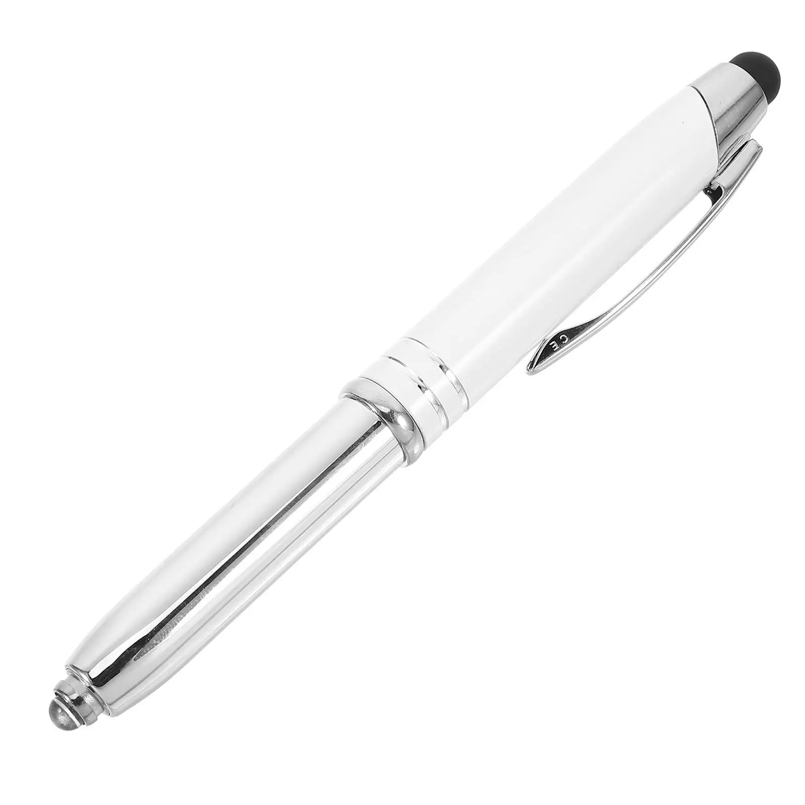 Ballpoint Pen White Metal Stylus LED Light Tip Capacitive Writing Office Tool Multi Purpose Lighted Pen Screen
Ballpoint Pen White Metal Stylus LED Light Tip Capacitive Writing Office Tool Multi Purpose Lighted Pen Screen