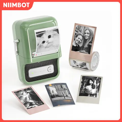 Niimbot B21 Pro 300dpi Label Maker Bluetooth printer 20-50mm Width Tape For DIY Crafts Notes Scrapbook Photo Shipped Locally