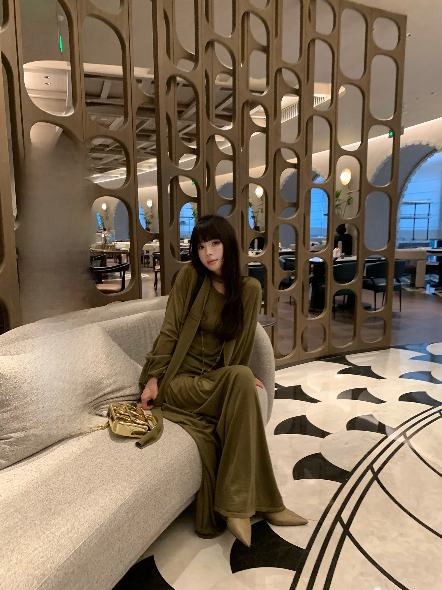 ASM ANNA mat ROW Comfortable New Zealand 602 Merino Wool Knitted Scarf Set 3 Pieces Casual Sle Soft Long Sve Wome...
ASM ANNA mat ROW Comfortable New Zealand 602 Merino Wool Knitted Scarf Set 3 Pieces Casual Sle Soft Long Sve Wome...