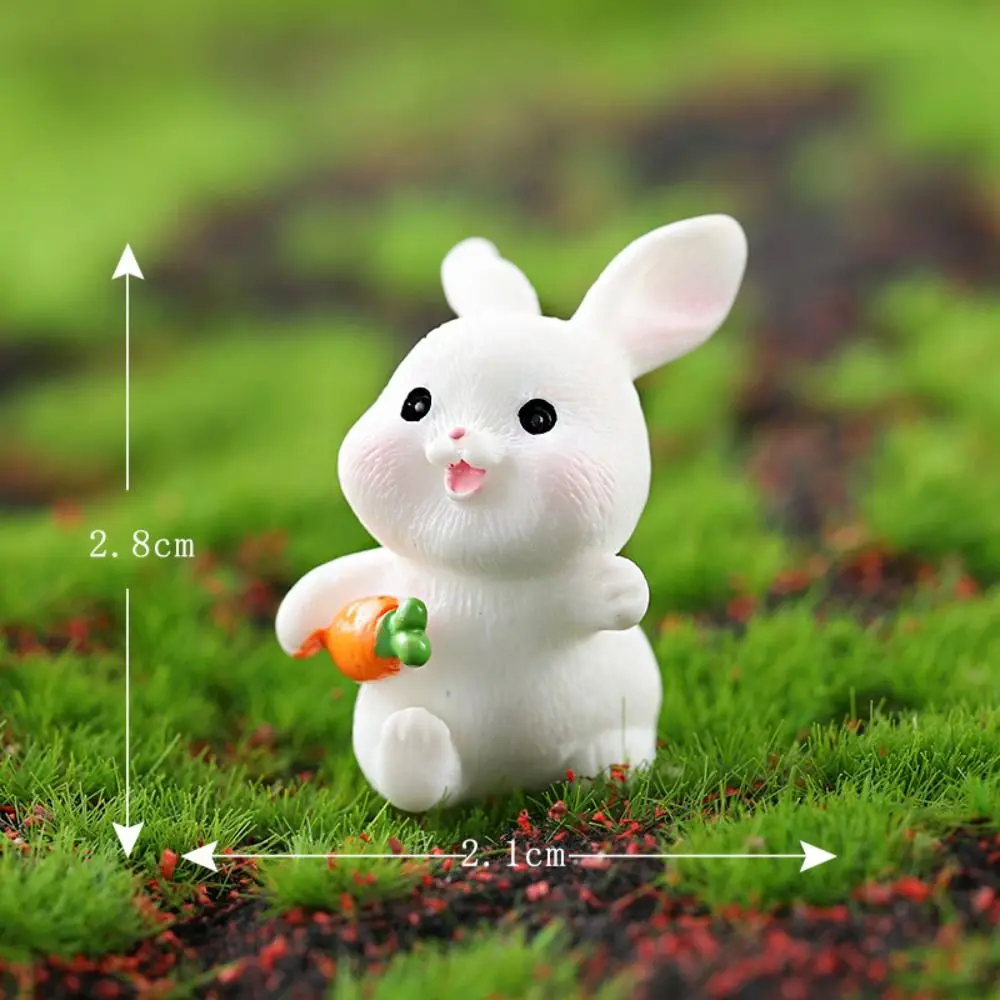 Cartoon Carrot Rabbit Figurines Realistic Handmade Bunny Micro Landscape Ornaments Resin Mini Mini Carrot Decoration
Cartoon Carrot Rabbit Figurines Realistic Handmade Bunny Micro Landscape Ornaments Resin Mini Mini Carrot Decoration