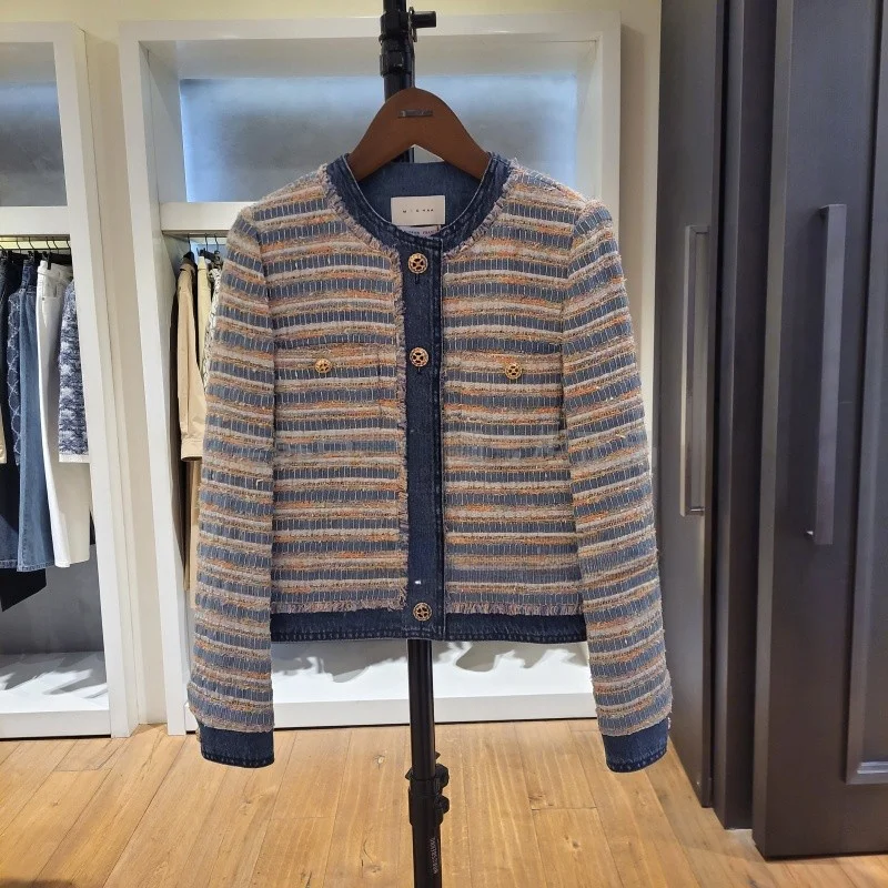 Корейское пальто Ne Splice Color Commute ort Coat Ele Top Button Long Sve Женская модная верхняя одежда Jaet
Корейское пальто Ne Splice Color Commute ort Coat Ele Top Button Long Sve Женская модная верхняя одежда Jaet