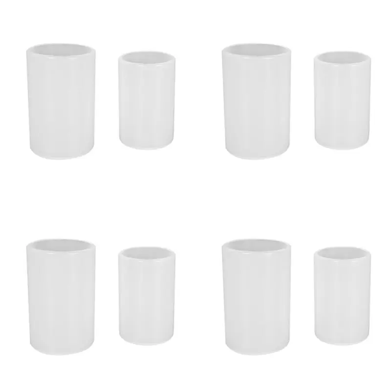 【ALLOWANCE】4X 2 Sizes Cylinder Candle Molds Silicone Mold For Candle Making, Pillar Candles Resin Mould Epoxy Resin Casting Mold
【ALLOWANCE】4X 2 Sizes Cylinder Candle Molds Silicone Mold For Candle Making, Pillar Candles Resin Mould Epoxy Resin Casting Mold