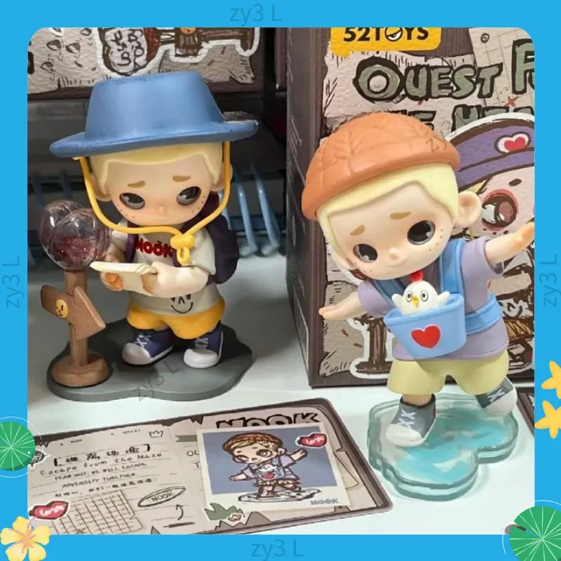 52TOYS new Nook Quest For The Heart Series Blind Box Kawaii Anime Figure Doll Cartoon Decor Toys Adult Kids Surprise Gift
52TOYS new Nook Quest For The Heart Series Blind Box Kawaii Anime Figure Doll Cartoon Decor Toys Adult Kids Surprise Gift
