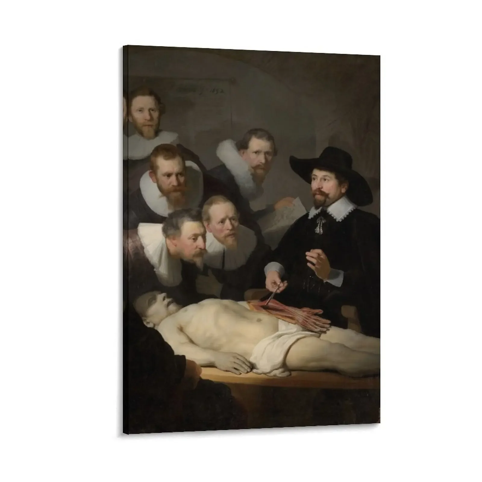 Rembrandt - The Anatomy Lesson Of Dr. Nicolaes Tulp Canvas Painting wall frame for living room Decoration wall Decor for room
Rembrandt - The Anatomy Lesson Of Dr. Nicolaes Tulp Canvas Painting wall frame for living room Decoration wall Decor for room