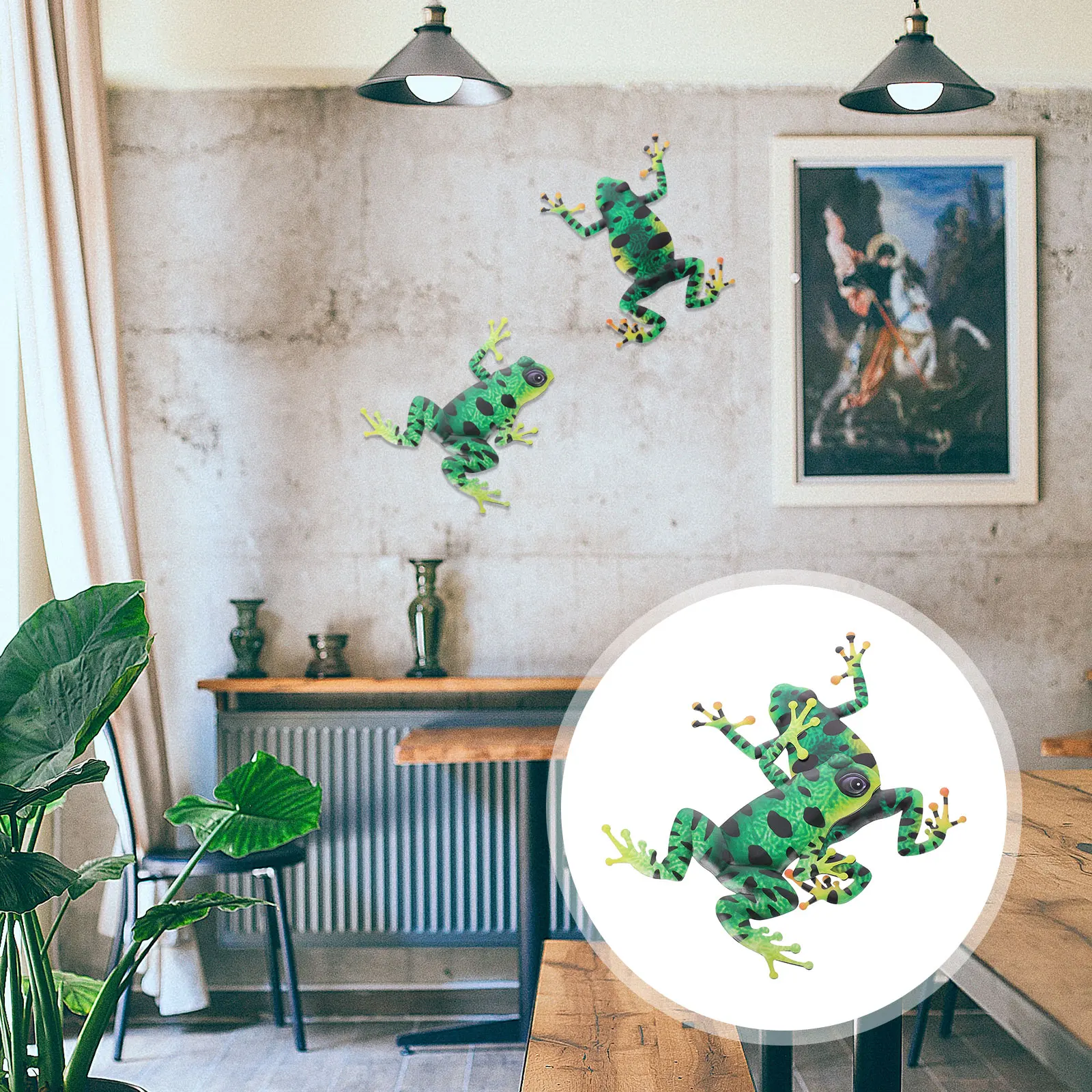 2Pcs WallMounted Iron Decorations Lifelike Home Office Bright Color Miniature Home Decor Models
2Pcs WallMounted Iron Decorations Lifelike Home Office Bright Color Miniature Home Decor Models