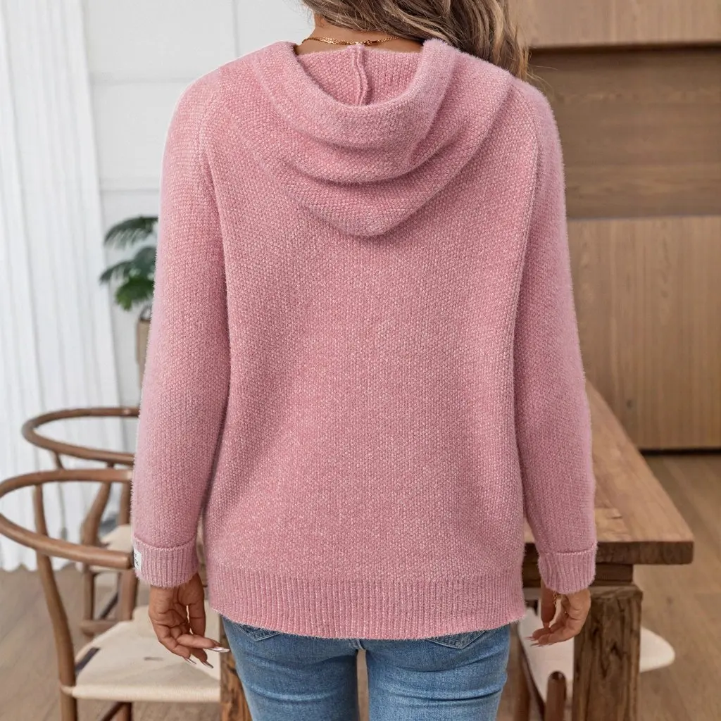 Women's Loose Fit Hoodie Sweater Faux Mink Autumn Winter New Style Outerwear Versatile Lazy Fashion Casual Comfortable Top
Women's Loose Fit Hoodie Sweater Faux Mink Autumn Winter New Style Outerwear Versatile Lazy Fashion Casual Comfortable Top