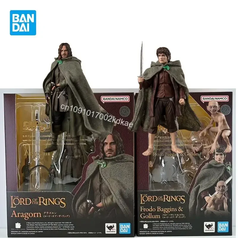 In Stock BANDAI S.H.F The Lord of the Rings Aragorn Frodo Baggins & Gollum Figure Finished Model kit Anime full Action Toy Gift
In Stock BANDAI S.H.F The Lord of the Rings Aragorn Frodo Baggins & Gollum Figure Finished Model kit Anime full Action Toy Gift